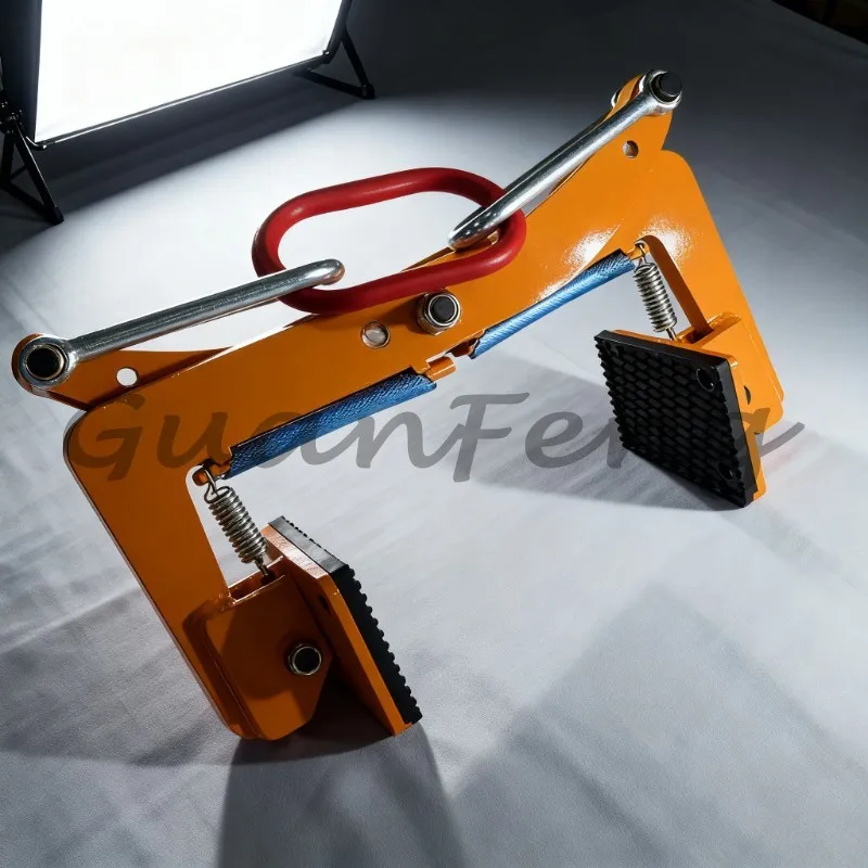 High-strength Forged Alloy Steel, Scissor Stone Clip, Lifting Weight 285 To 325kg, for Slate Lifts