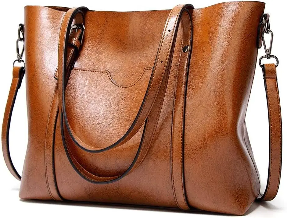 

Женские сумки и клатчи из искусственной кожи, сумки-тоут с верхней ручкой, сумки-сэтчел, сумки-тоут для женщин