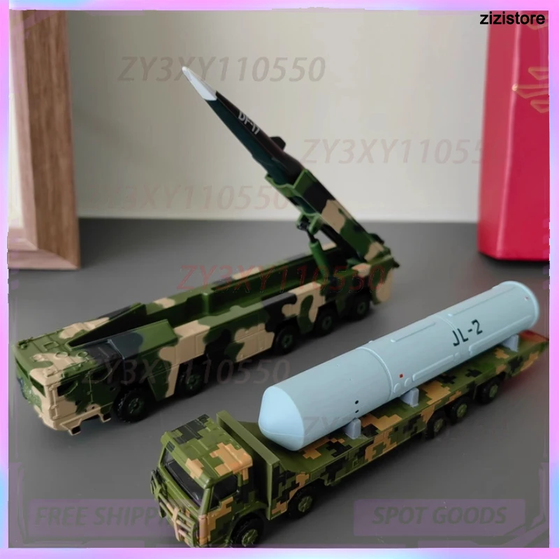 

Tuoyi 1/100 Scale Alloy Toy Submarine Missile Transport Vehicle Model Giant Wave Edition Miniature Collection Car Ornament Gift