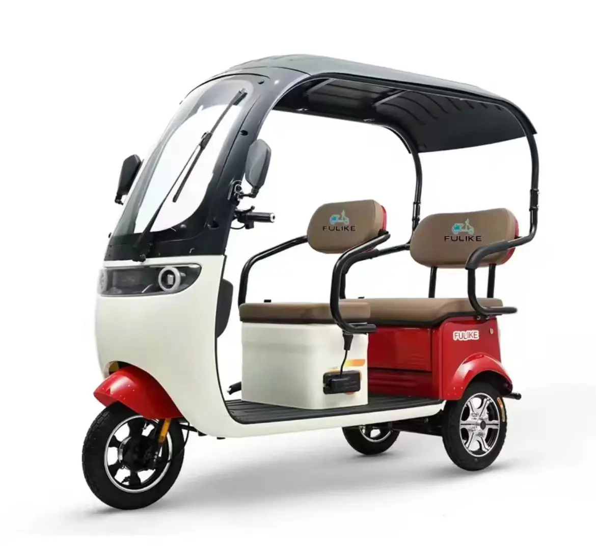 

Adult electric tricycle Adult household small scooter Three-seat adjustable electric tricycle