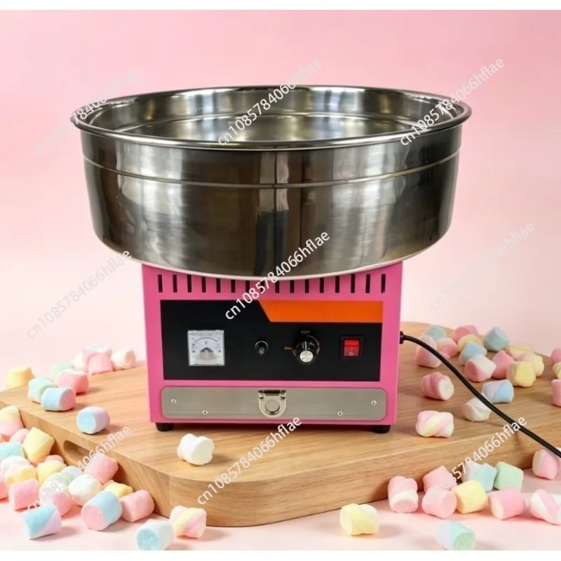 CE Certified CommercialCottonCandy Maker, Dual Voltage110V &220V Electric Candy Floss Machine for Snack Shop & Street Stall Use
