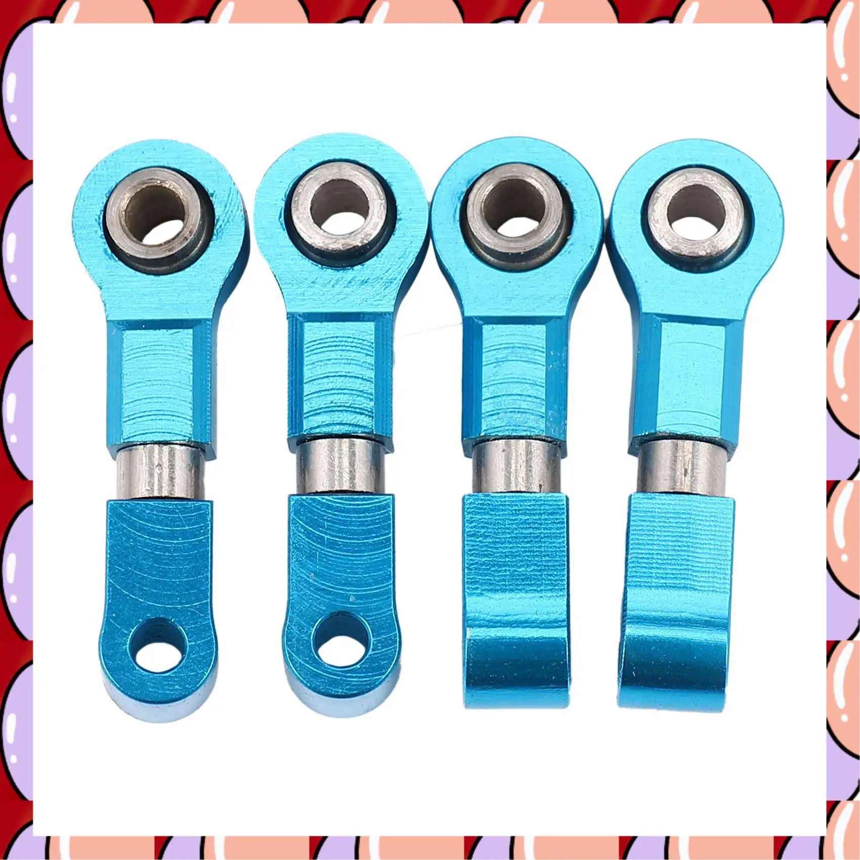 

A72Z 2X металлический полный набор обновленных деталей амортизатора для Wltoys 1/28 K969 K979 K989 K999 P929 P939 радиоуправляемые автомобильные детали, синий