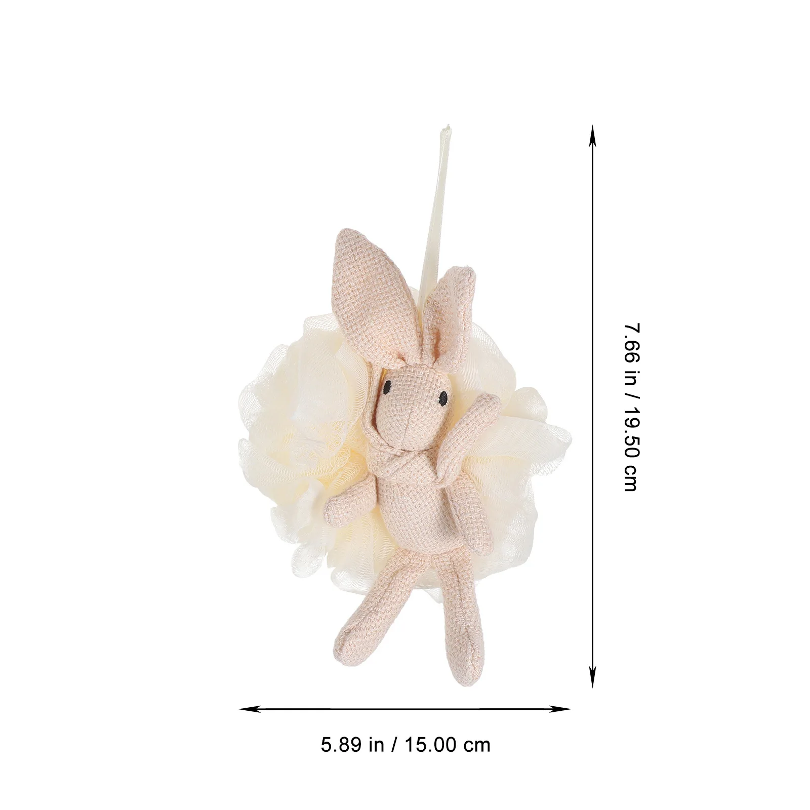 Badballen Konijnvormige Draagbare Huishoudelijke Douche Badaccessoire Voor Thuis Hotel Badkamer Supply Exfoliërende