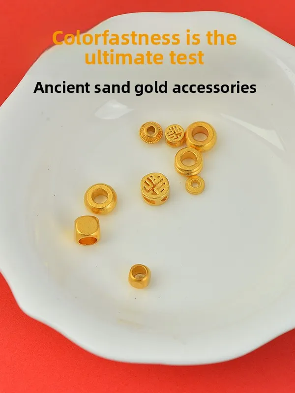 

Handmade Ancient Method Crystal Sp Beads Pendants Bracelet Nelace DIY Accories Material Luy Character Charm Jewelry