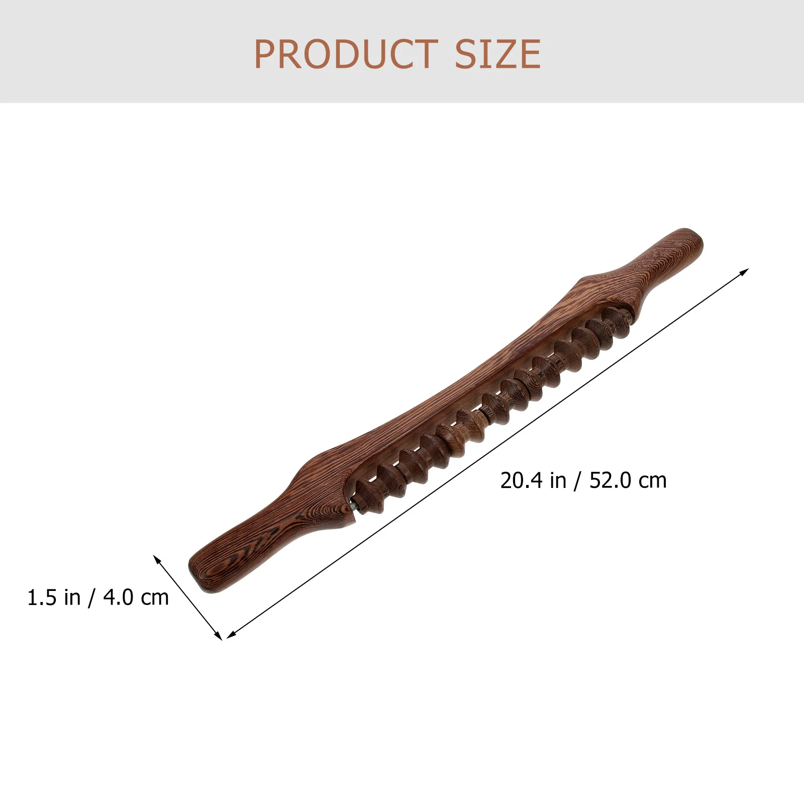 

Деревянный массажер-ролик, портативный массажер для тела, инструмент для массажа спины, дизайн колеса для улучшения боли в мышцах потока крови