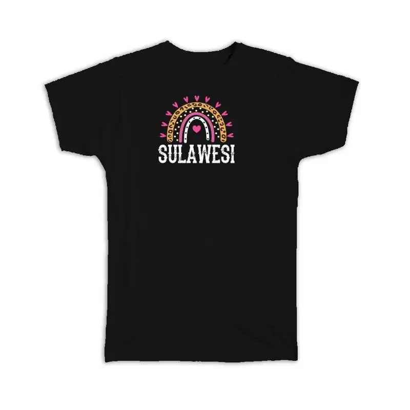 

T Shirt Sulawesi Indonesia Rainbow