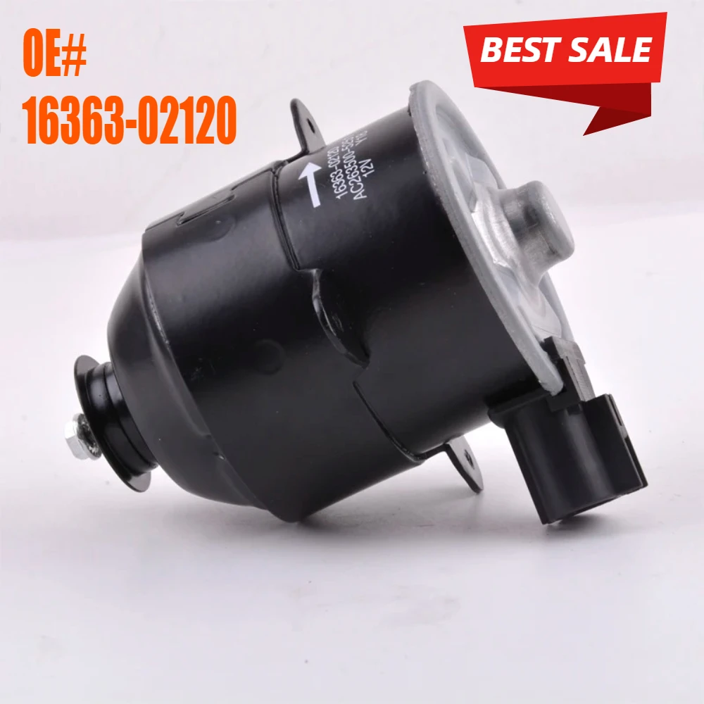 

Автоматический электронный двигатель охлаждающего вентилятора радиатора 16363-02120 для TOYOTA CAMRY 2006, 2007, 2008, 2009, VIOS/SOLUNA 2004-2005