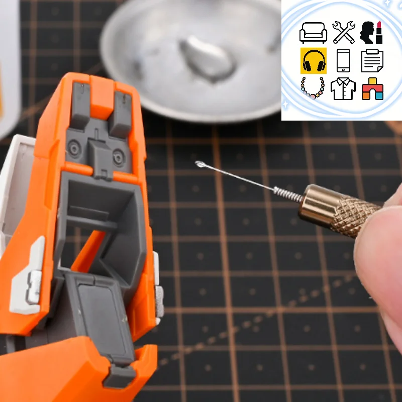Distributeur de colle de précision en métal, pour outils de construction de maquettes à l'échelle, applicateur de colle, outil artisanal de bricolage