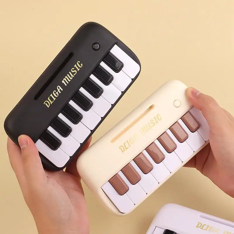 1 Set Educational Toys For Kids Gifts Portable 15 Keys Digital Keyboard Mini Electronic Piano Children Musical Instrument