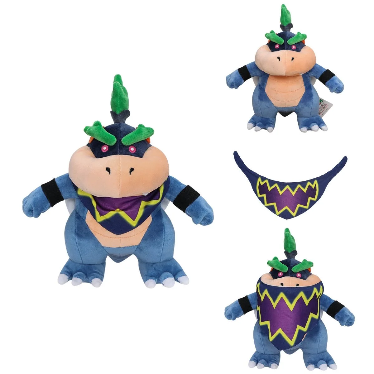 Muñeco de Peluche de 27 cm de Mario Dark Bowser Jr, Figura de Juego, Juguetes de Peluche, Colección, Regalo de Cumpleaños