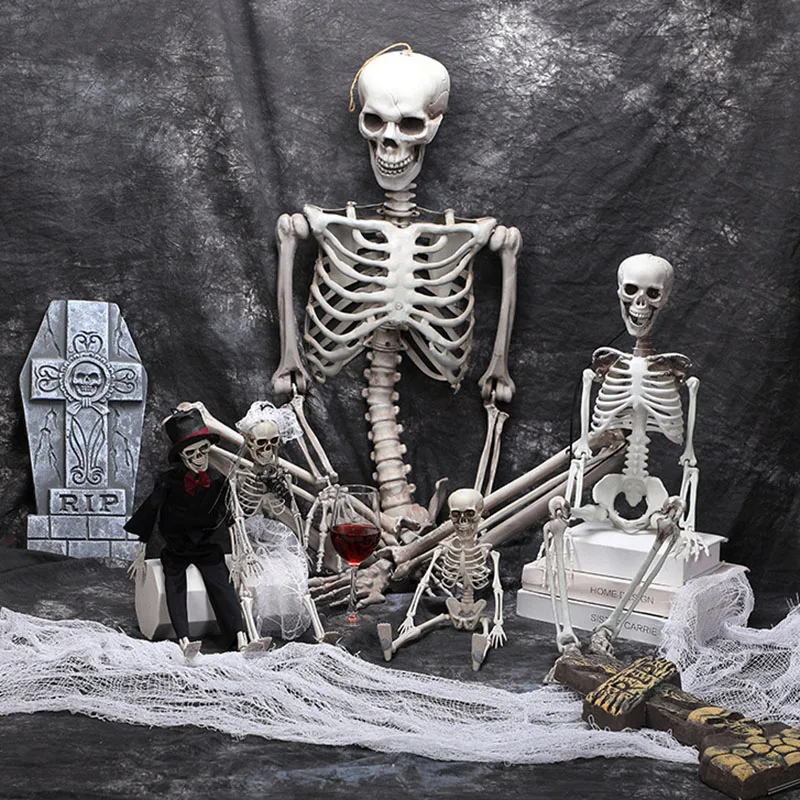 

Торшеры на Хэллоуин, череп, скелет, ужасный орнамент, открытый двор, дом-призрак, камера, атмосфера, художественное украшение, реквизит