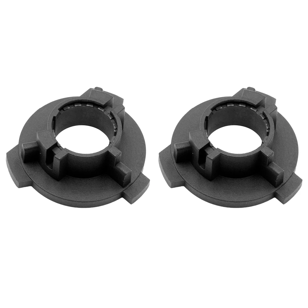 Custom H7 LED Headlight Bulb Retainers Adapter Holder Base For BMW E39 M5 5Series LCI 2001-2003 High Beam H7 Headlamp Sockets