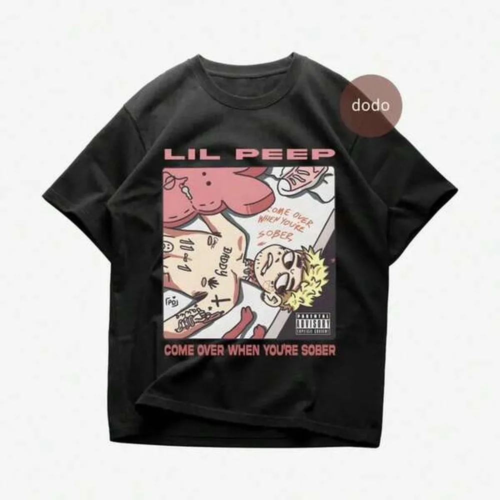 LilA Peep T-Shirt - Rap Music Shirt - Come Over When You're Sober Album - LilA Peep Album Shirt - LilA Peep Merch - Unisex Rapper Clothing7