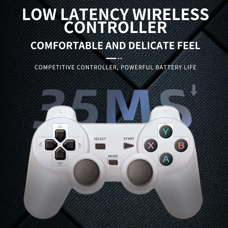 Coopreme XP18 TV Game Console HD Output 7'' Screen Retro Portable Video Console Wireless Controller Supports Simulator 4000mAh - Image 5