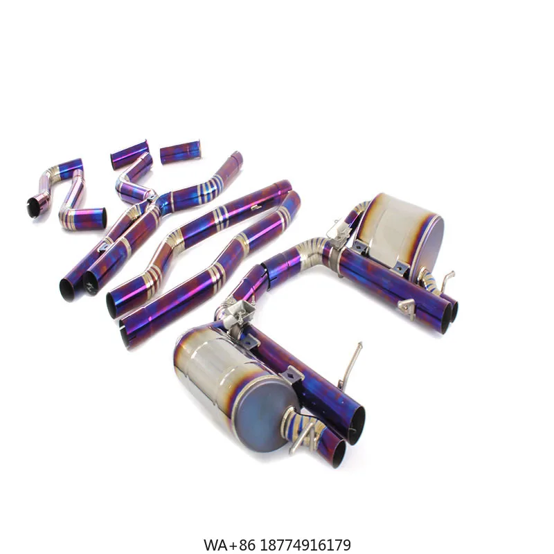 

High Quality Titanium Catback System for C63 W204 W205 Tuning Valve Electric Valvetronic Muffler Exhaust