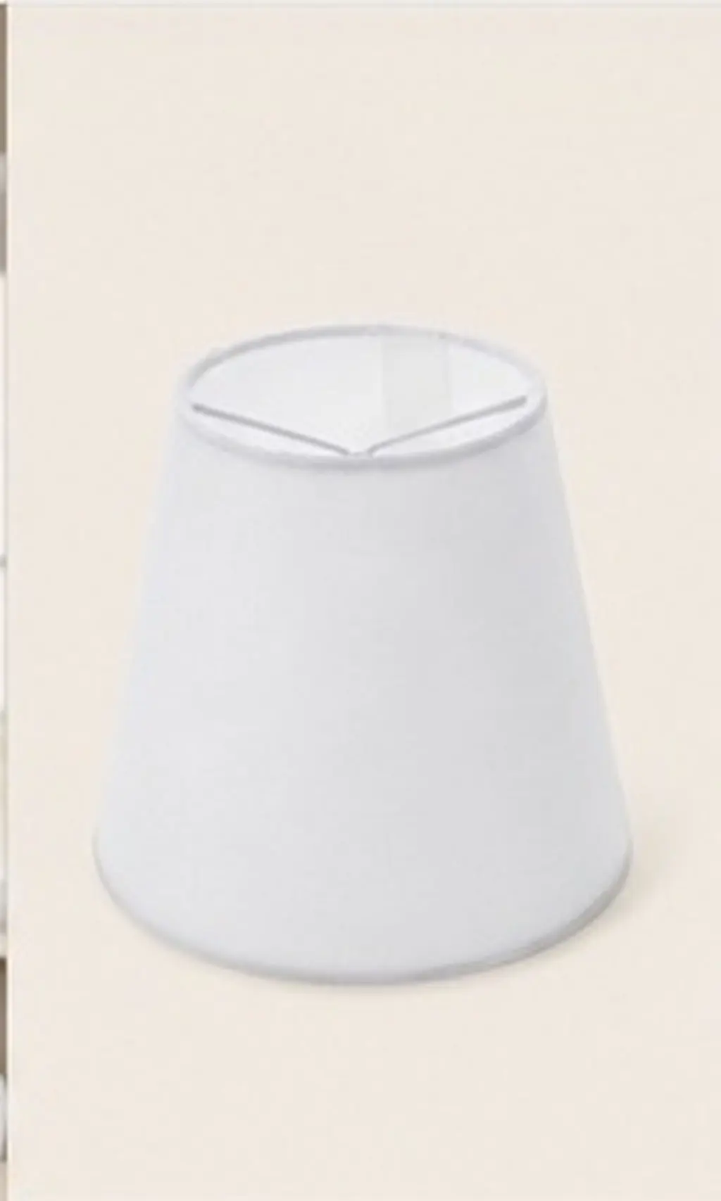 Thickened Lamp Shade Clip on Bulb Table Light Shade Small Modern Lampshade Replacement for Indoor Light Fixtures