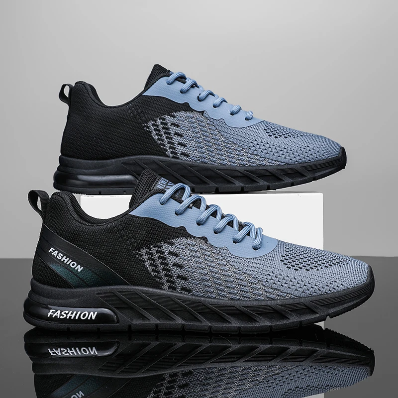 Men's Sport Shoes Fashion Male Sneakers Jogging Non-slip Mesh Breathable Casual Running Shoes for Men 2024 Summer New Walking