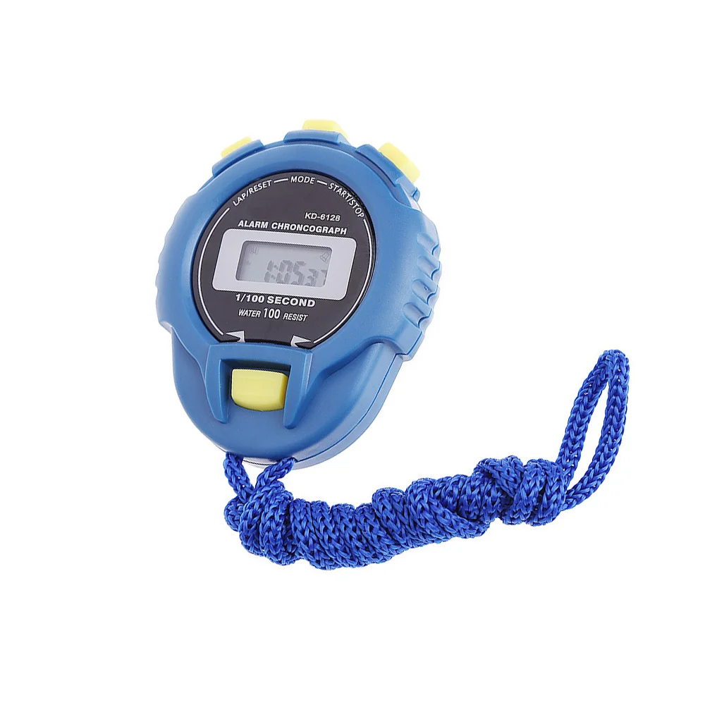 Digital Stopwatch Handheld LCD Stopwatch Sports Timer Equipment Sports Stopwatch Timer Stopwatch Watch with String for Sports