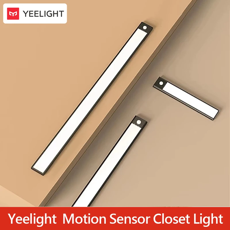 

( Глобальная версия) YEELIGHT Индукционный ночник Светодиодный умный датчик движения человека Световая панель Гардеробный шкаф Коридор Настенные светильники