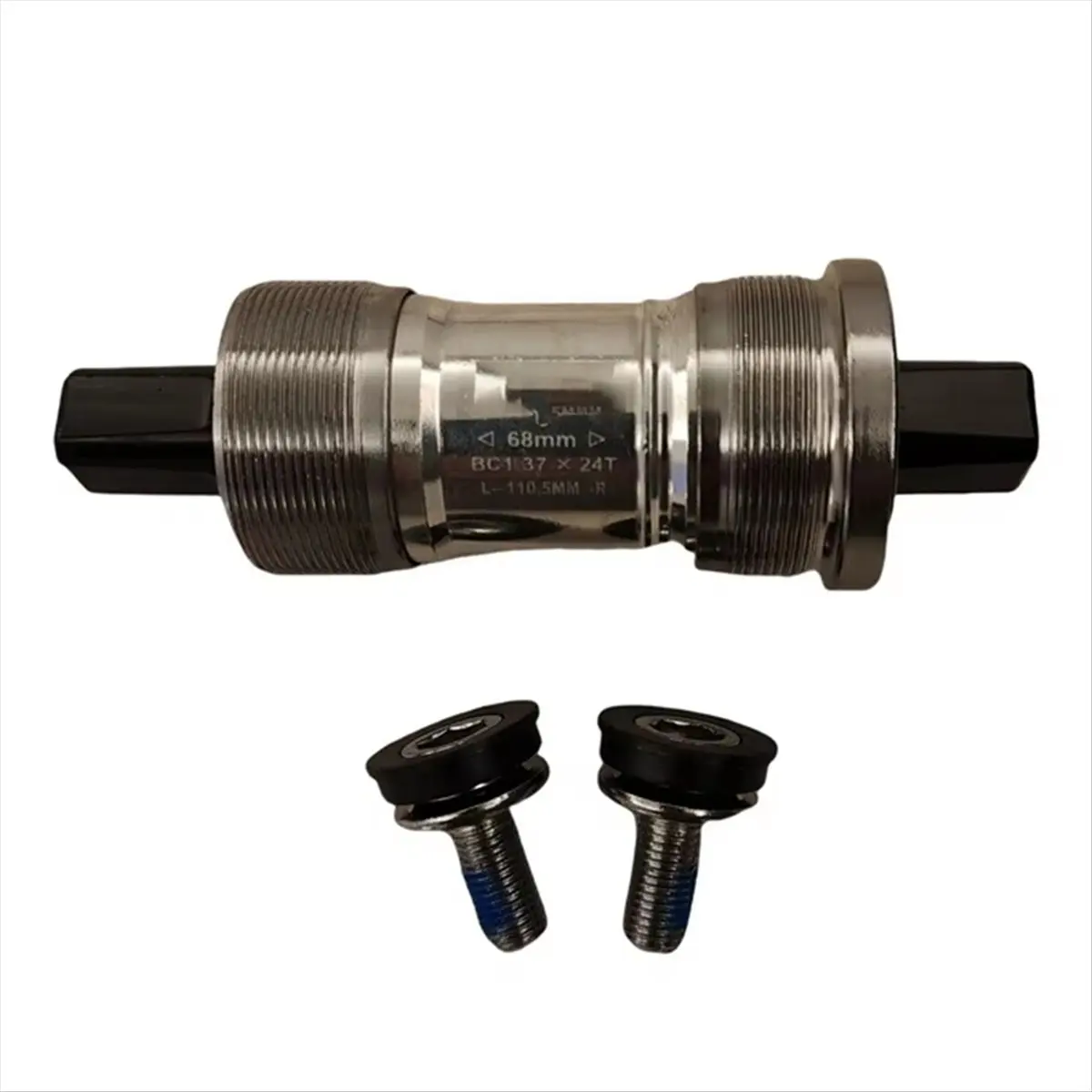 POPULAR-Mountain Bike Bottom Bracket 68mm,Portable Square-Taper, Size: 110.5mm,Perfect for Cycling Enthusiasts
