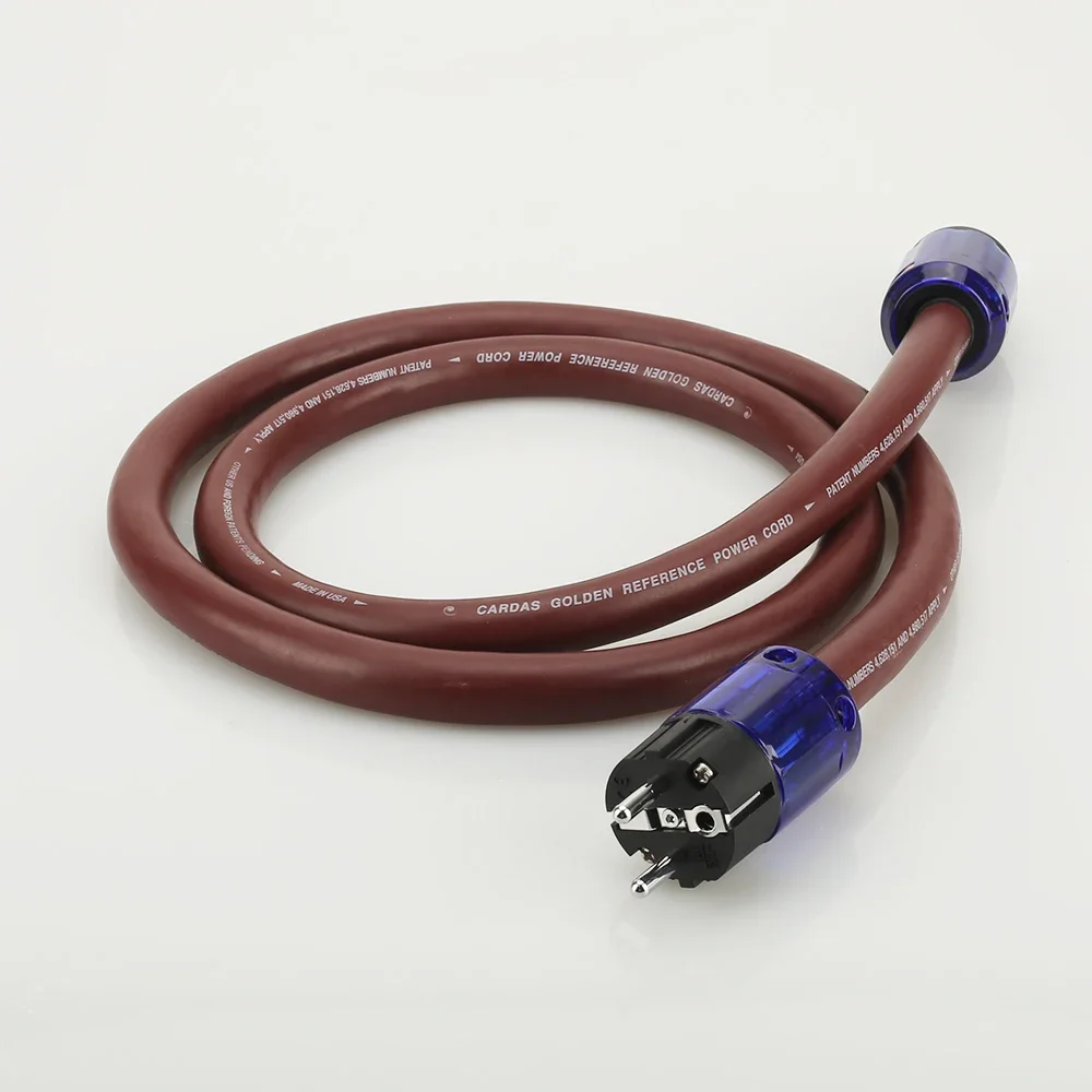 Golden Reference Чистая медь EU Schuko Кабель питания Аудиокабель питания с разъемом P037E + C037