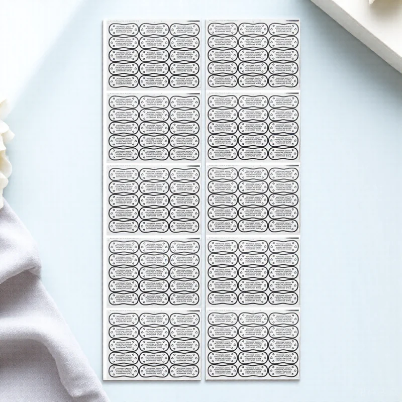 

100pcs For Lingerie Lingerie Panty Liner Pvc Adhesive Decal Swimwear Underpants Protective Sticker Adhesive Private Part Sticker