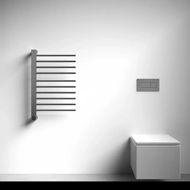 304 Stainless Steel Electric Towel Rack Intelligent Heating Dryer for Bathroom Clothes Drying Household Wall Mounted Holder