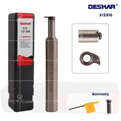 DESKAR 100% Original MB07 Comma Inserts MB07-100-3.0-D11 LF6018 Inner Hole Groove Blades S12-20-07R S16-25-07R Grooving Tool Rod