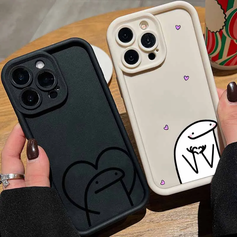 جديد بسيط خط أنيمي ل POCO X3 X4 X5 X6 X7 M3 M4 M6 F4 F5 F6 C31 C50 C51 C61 C65 C75 C55 زائد العين سلم جراب هاتف #1