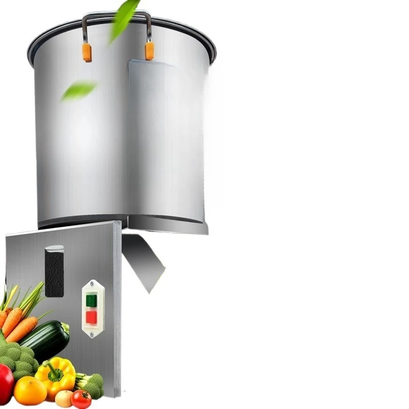 

Household New Stainless Steel Vegetable Crusher Cutting Grass Beater Breeding Barrel Feed Crusher