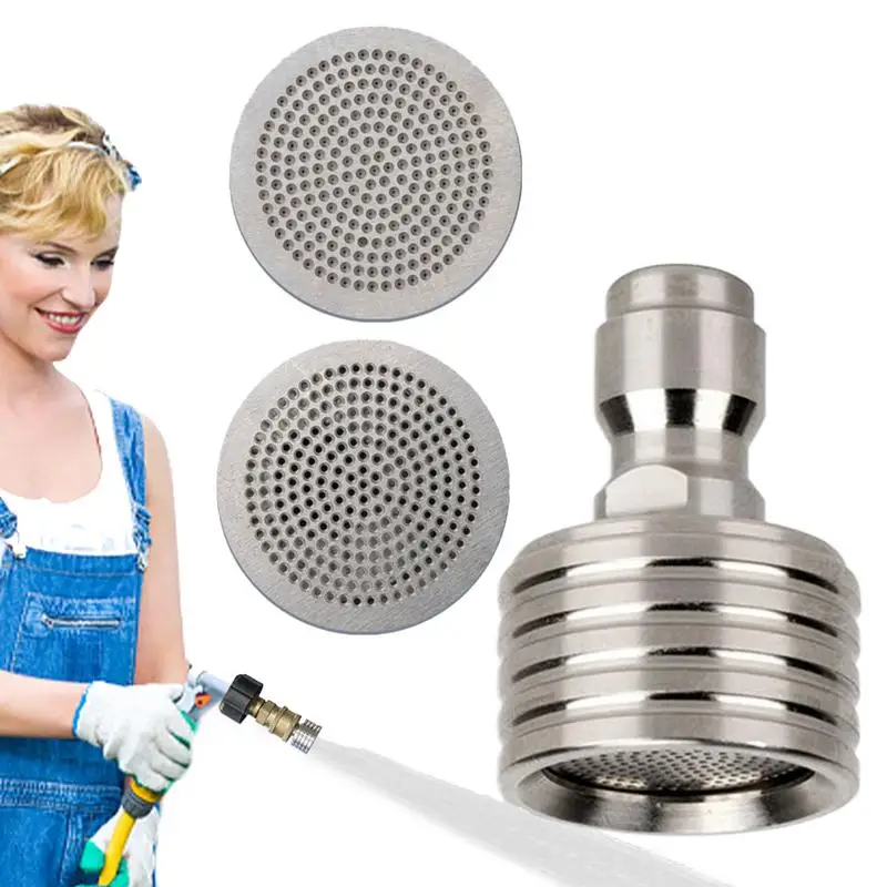 Pressure Washer Nozzles 1/4 Inch Quick Connect Sprayer Nozzles With 3 Modes Pressure Sprayer Accessories For Car Washing Floor