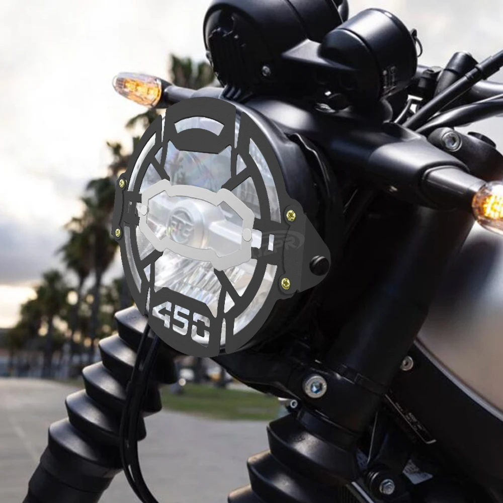 For Motorcycle Accessories Himalayan 450 Guerrilla 450 Headlight Grill new lampshade modified fence light protection cover