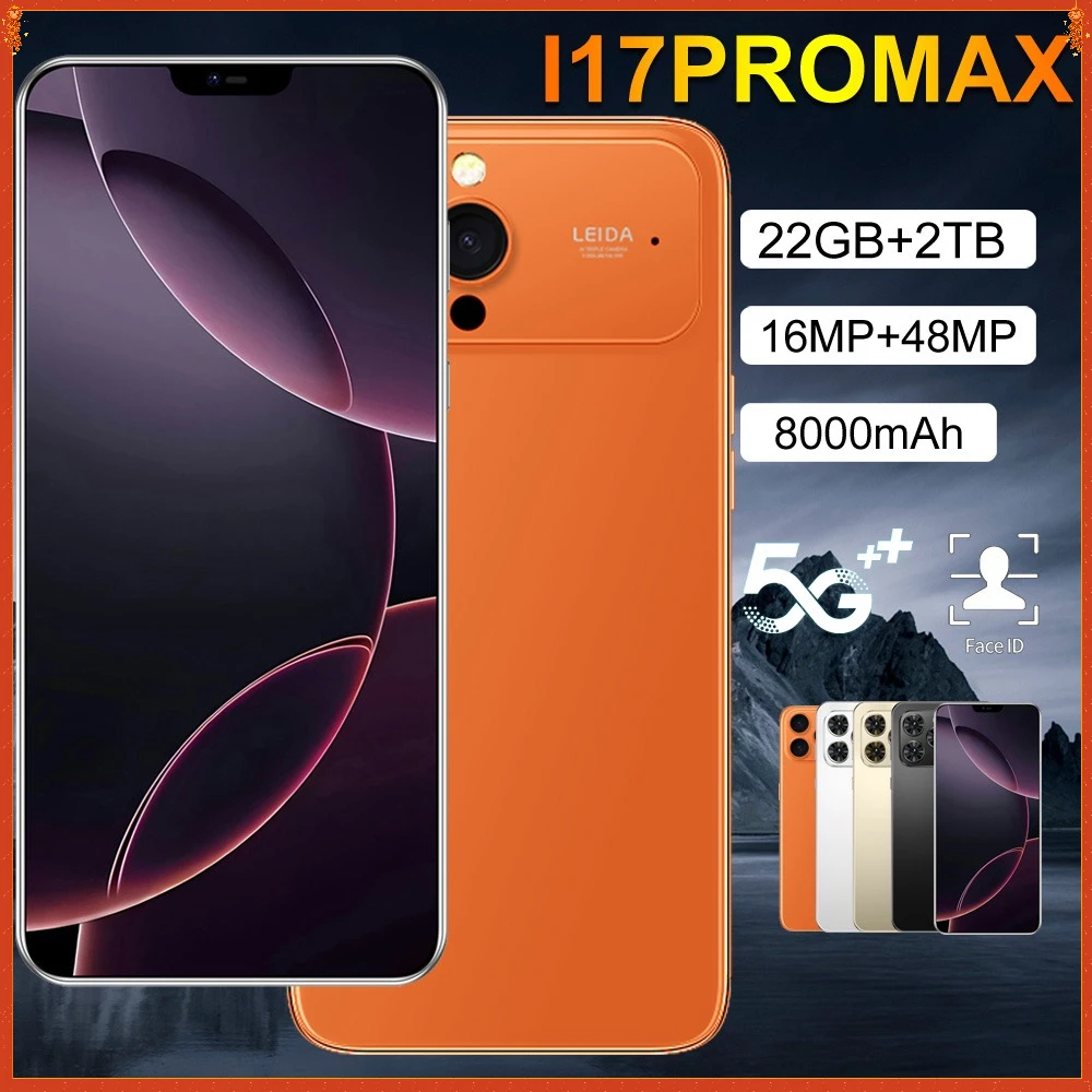 

Hot Selling Tablet LCD For Ai 17 Pro Max 7.3HD Android 15 22GB+2TB 8000mAh 5G Dual Sim Card WiFi Global Version Unlocked Tablet