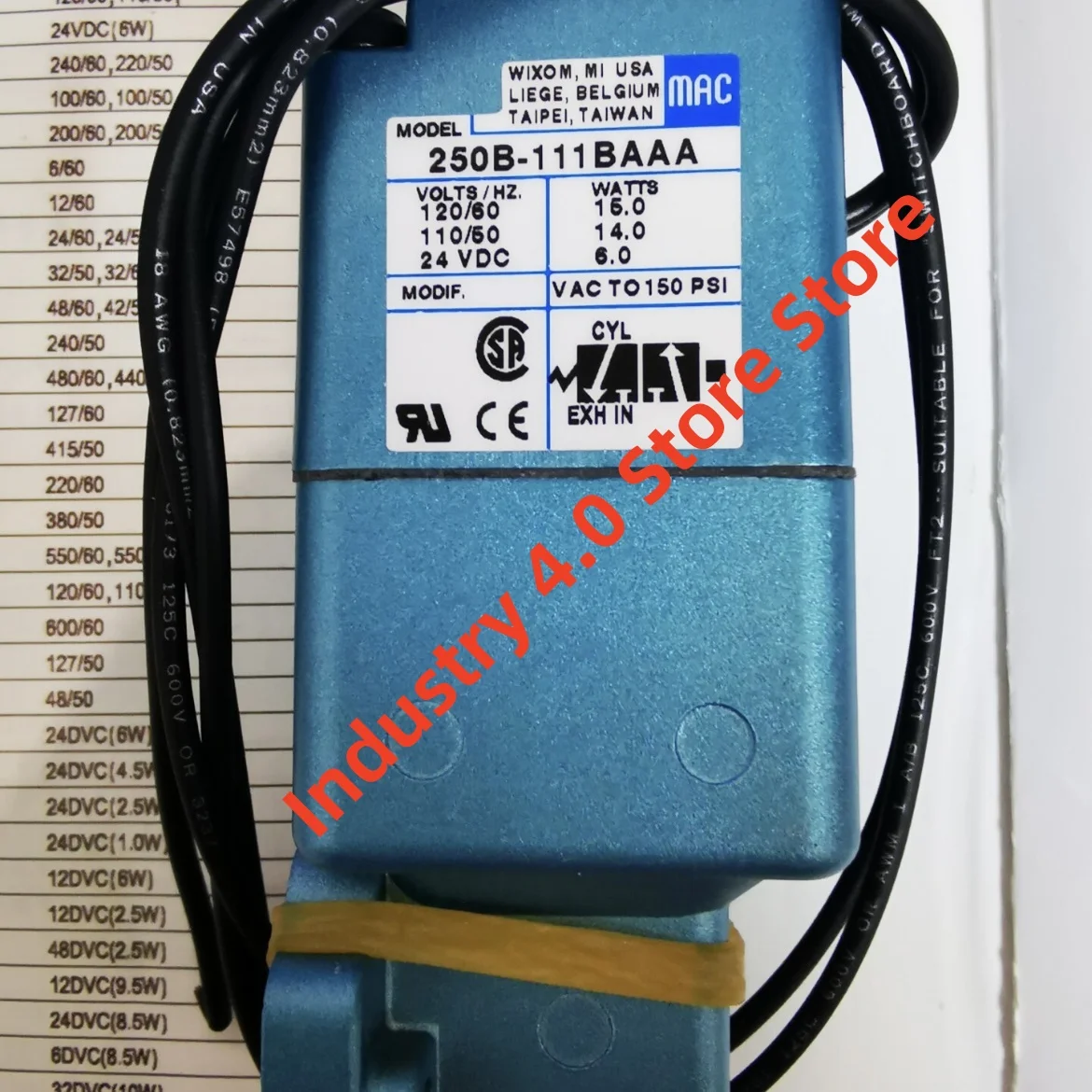 

Brand new 225B-611JA 250B-111BAAA electromagnetic valve