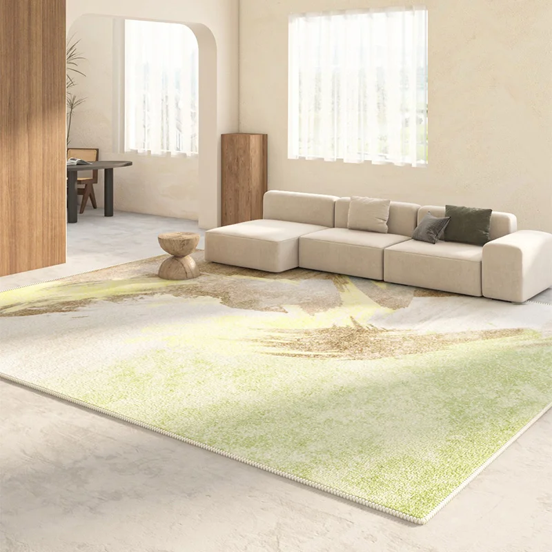 Modern Ink Pattern Carpets for Living Room Fluffy Soft Bedside Rug Large Area Bedroom Decor Plush Carpet Luxury Lounge Floor Mat