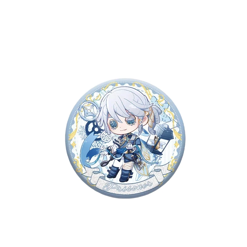 Game Identity Ⅴ Figure Naib Subedar Metal Badges Luchino Diruse Backpack Ornament Pins Frederick Kreiburg Cute Brooch Toy Gifts