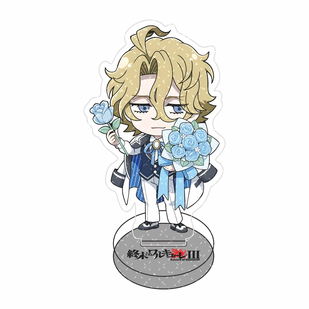 Record of Ragnarok 10cm Chibi Summer Swimsuit Ver. Acrylic Stand Figures Keychain Anime Desktop Gift for Fans