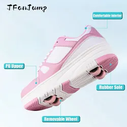 Chaussures de patin à roulettes pour enfants, patins à roulettes pour enfants, chaussures de sport de plein air pour filles et garçons, cadeaux à la mode