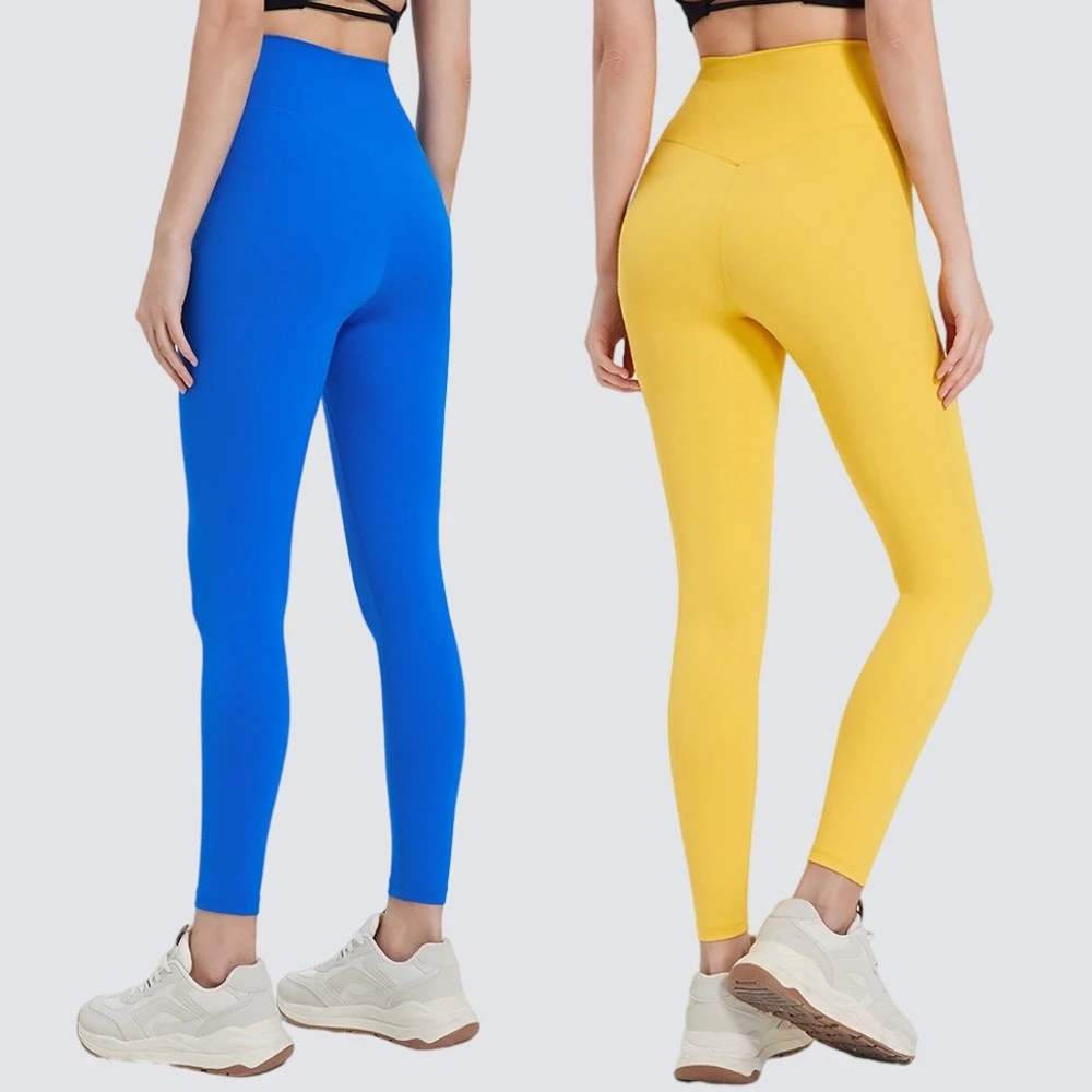 

Soft Naked Lycra Yoga Leggings Women Yoga Pants Women Push Up Workout Tights High Waist Gym Leggings Fitness Clothes Outfits