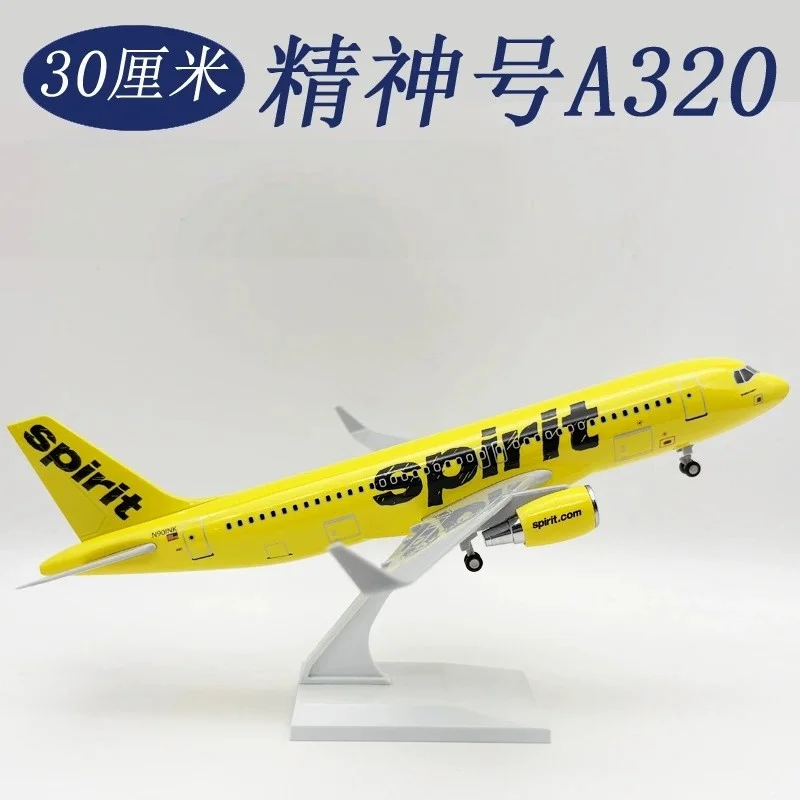 China Eastern Airlines B777 Airplane Model Kit With Stand Scale 30cm Resin Diecast Plane Model For Collections And Displays Gift