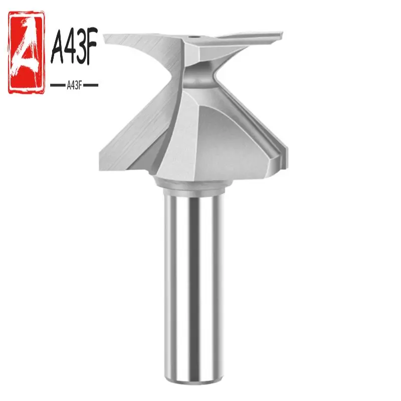 

A43F-Arc гибочный интегрированный формовочный нож фрезы R18x1/2 дюйма деревообрабатывающий круглый гибочный инструмент для обработки канавок для фрезерного стола