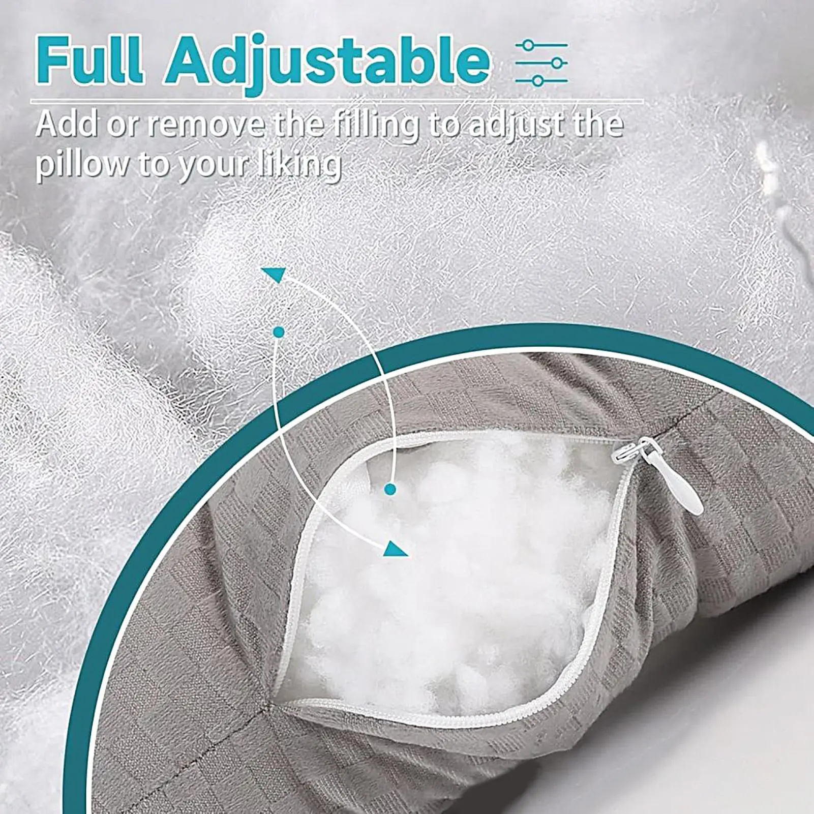 Side Sleepers Donut Pillow With Holes Ear Protection Pillow Piercing Non-Pressure Design With Breathable Polyester Fiber