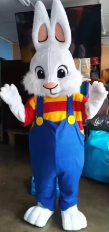 Anime Zwart Konijn Mascotte Kostuum Bunny Cosplay Kostuums Volwassen Deluxe Wandelpop Kleden Reclameceremonie Themafeest Pr