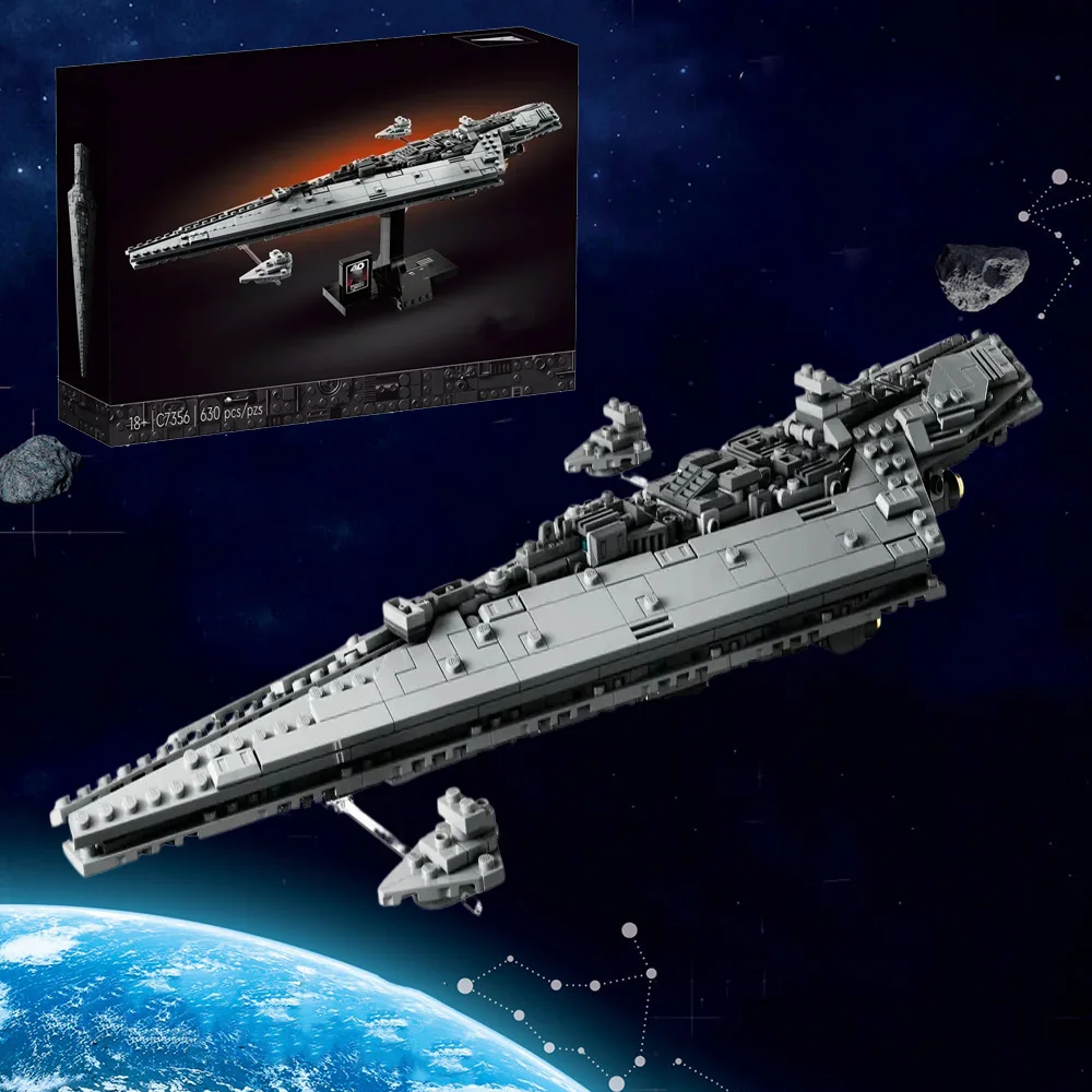 Building Blocks Anime Master warship Compatible with 75356 Bricks Cartoon Action Figures Heads Assembly Toys Kid Birthday Gift