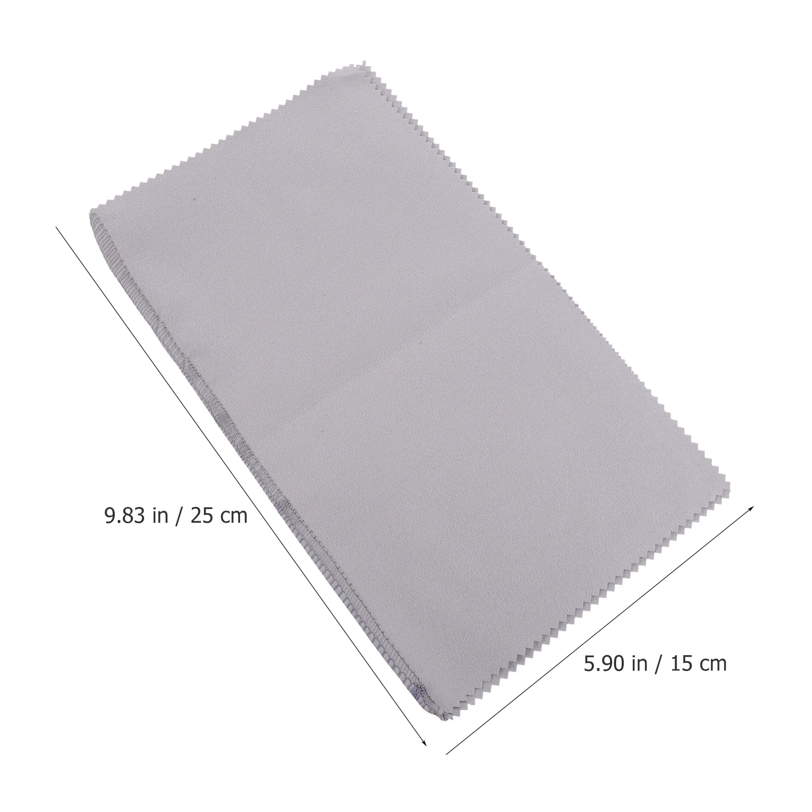 

Double Layer Wiping Cloth for Jewelry Silverware Cleaning Polishing Cloth for Silver Jewelry Brass Polish Wipes