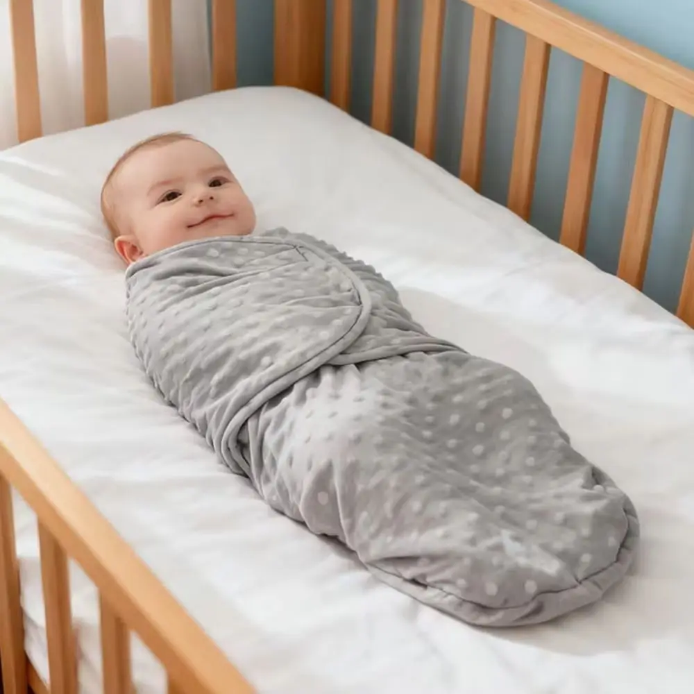 

Newborn Baby Blanket, Baby Swaddle, Autumn And Winter Swaddle, Newborn Cartoon Blanket, Suitable for 0-6 Months