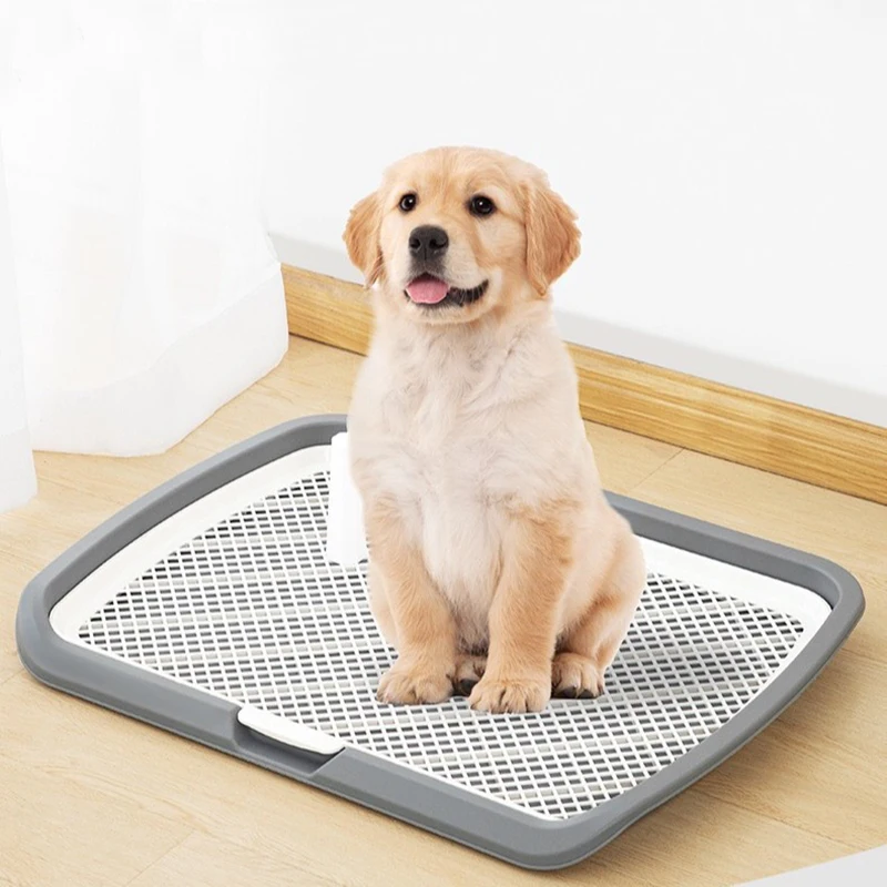 

1 Pc Dog Litter Boxes Indoor Flat Anti Slip Dog Toilet Dog Urine Tray Dog Bedpan Littice Pet Dog Toilet Dog Supplies Wholesale