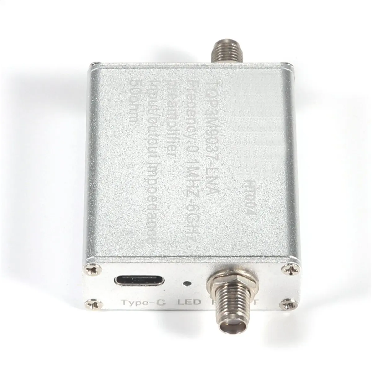 TCE HT004 Low Noise Signal Amplifier 100k-6GHz Wideband Preamplifier Full Band TQP3M9037 Gain 20DB for SDR FM Radio