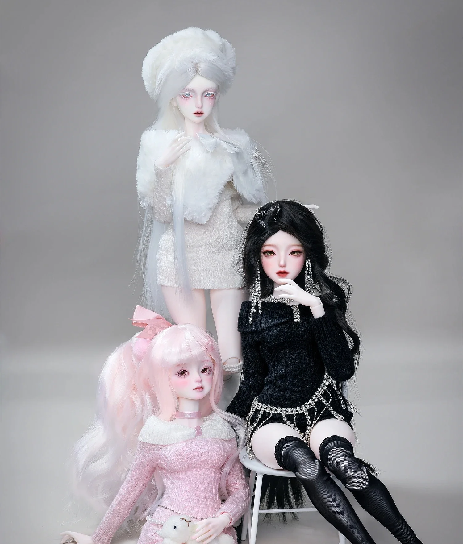 Seekly C 1/4 BJD Full Set City Belle Rich Lady Style Articulated Charming Resin Ball-Jointed Doll ShugaFairy Gift Collection