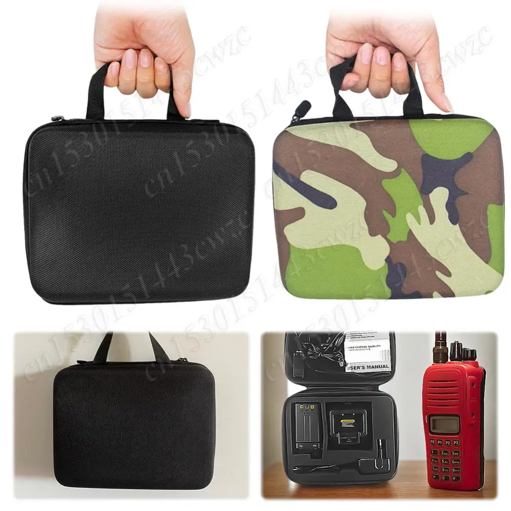 

Сумка из ЭВА, ударопрочная Портативная сумка для хранения с карманом, рация, запуск, Охотничья сумка для BAOFENG